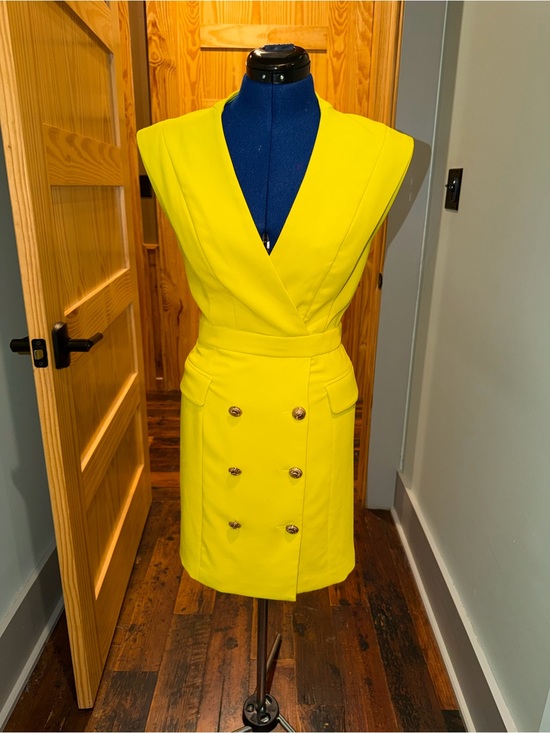 Forever Unique Dresses & Skirts - Sleeveless jacket style dress
